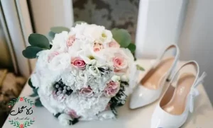 دسته گل طبیعی عروس